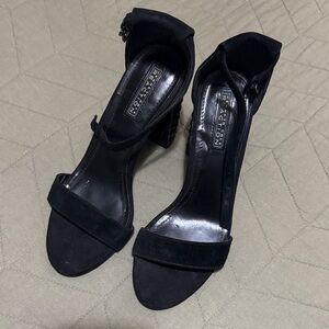 Kenneth Cole Reaction Black Suede Heels